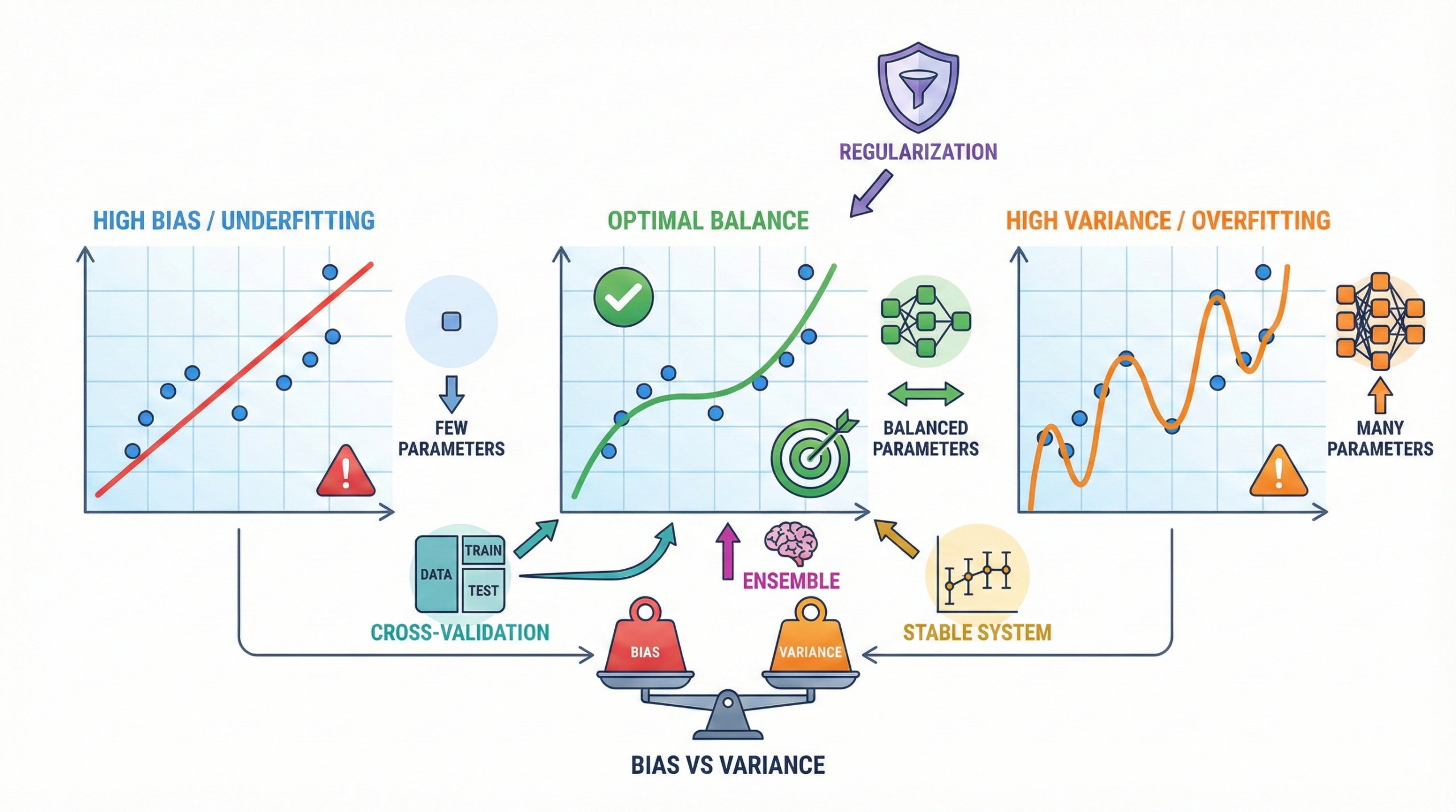 Bias Variance Tradeoff in Machine Learning