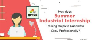 How does Summer Industrial Internship Training help the Candidate to Grow Professionally?