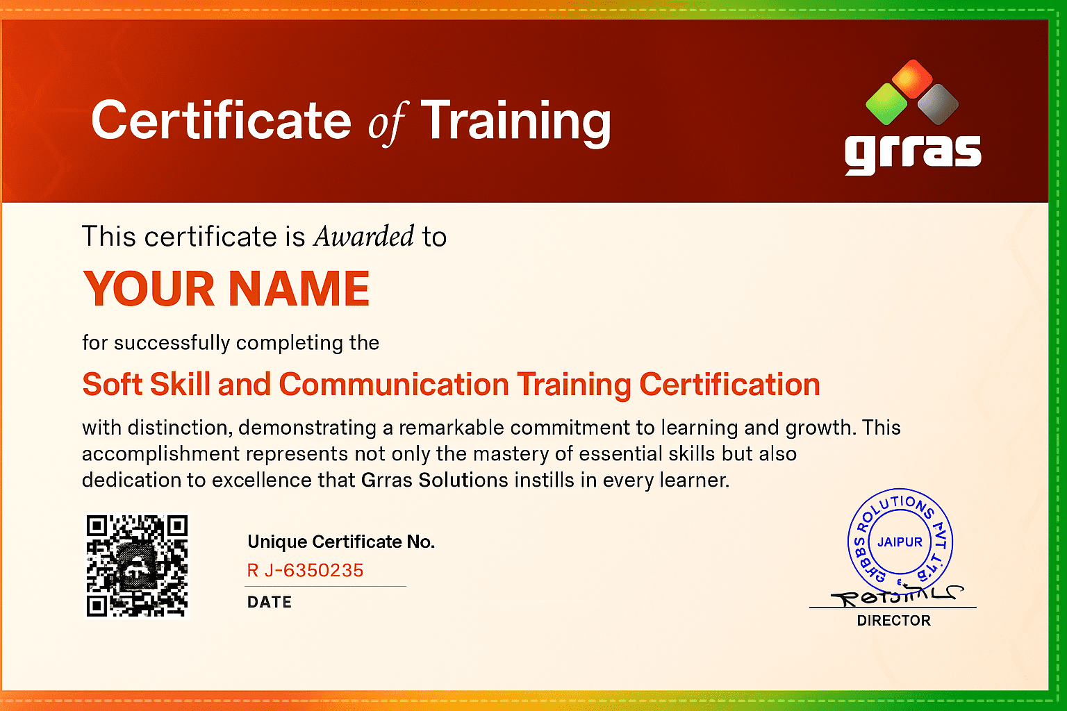 Certificate Preview