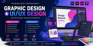 Graphic Design and UI/UX Design: Building Better Digital Experiences
